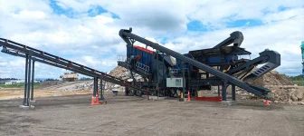 150tph Construction Waste Mobile Crusher Plant.webp
