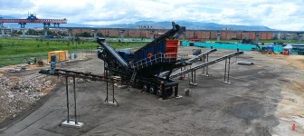 150t mobile impact crusher for construction waste recycling .webp