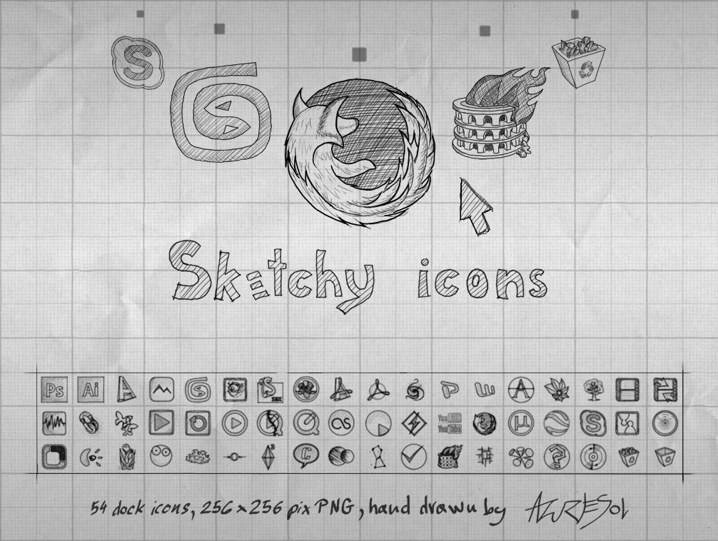 Sketchy_Icons_by_AzureSol.jpg